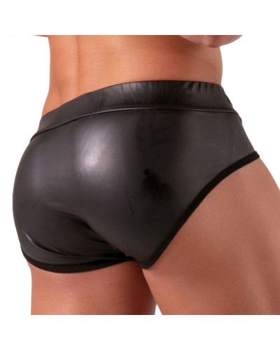 Slip avec lacets Bondage Noir 