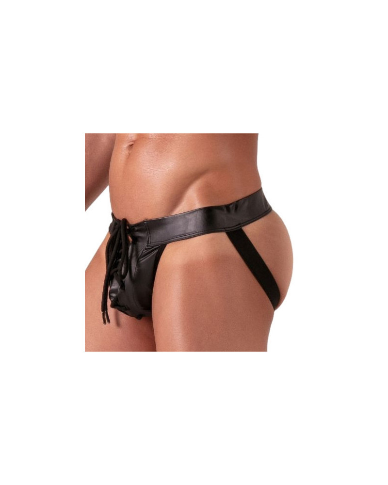 Jockstrap avec lacets Bondage Noir 