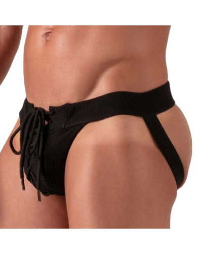 Jockstrap avec lacets Laced Noir 