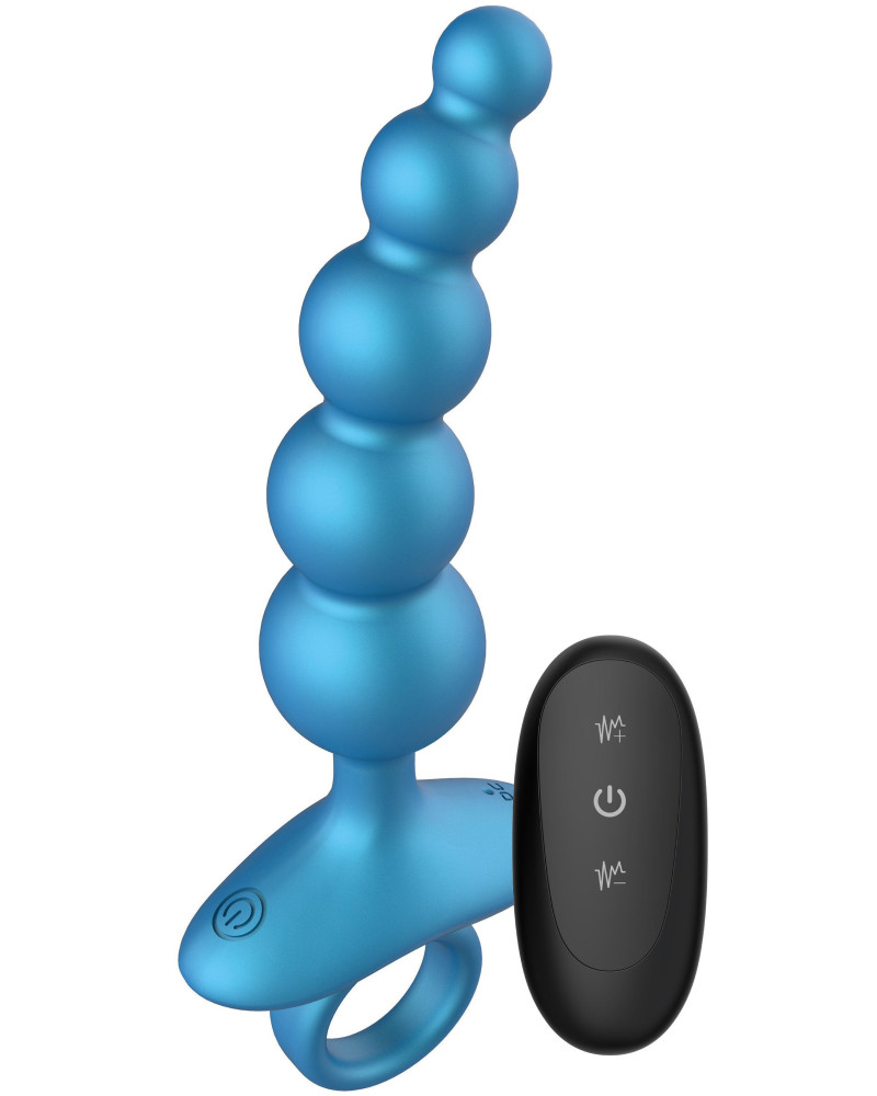 Plug vibrant Blueballs 12 x 3cm 
