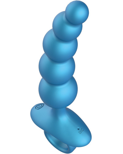 Plug vibrant Blueballs 12 x 3cm 