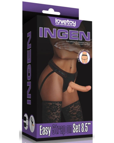 Gode ceinture Easy Strapon 17 x 4cm 
