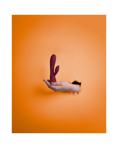 Vibro Rabbit Darkcherry 11 x 3.5cm 