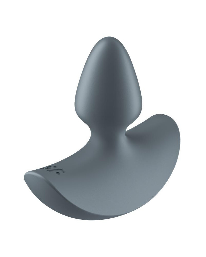 Plug anal vibrant Booty Absolute 1 Gris 