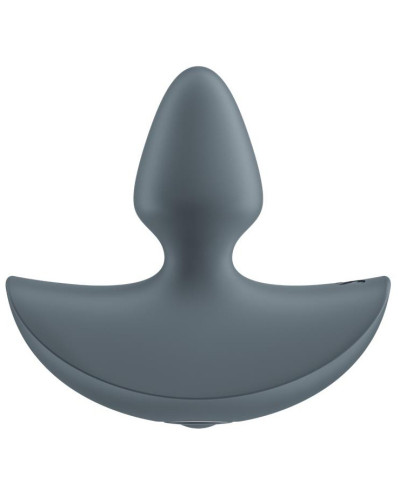 Plug anal vibrant Booty Absolute 1 Gris 