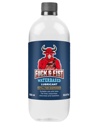 Recharge 1L pour Distributeur - Lubrifiant FUCK & FIST WATER 
