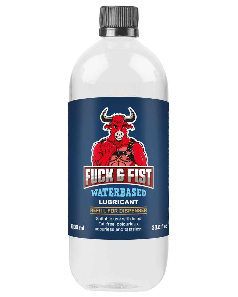 Recharge 1L pour Distributeur - Lubrifiant FUCK & FIST WATER 