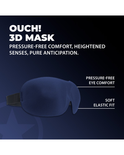 Masque 3D Blind Bleu 