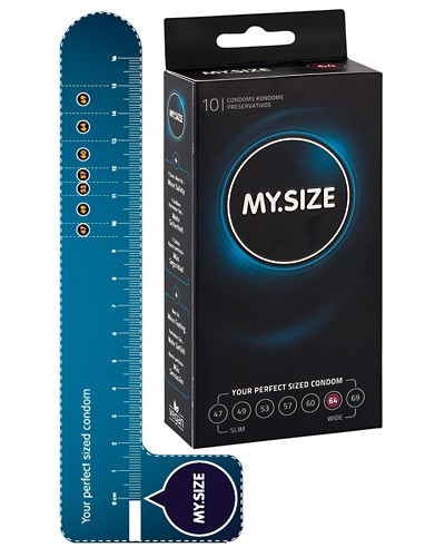 Préservatifs My Size 64mm x10 