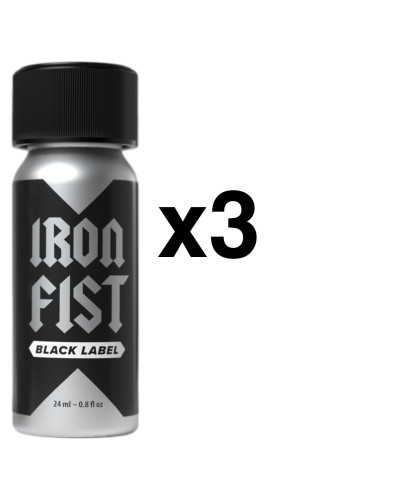 IRON FIST BLACK LABEL 24ml x3 