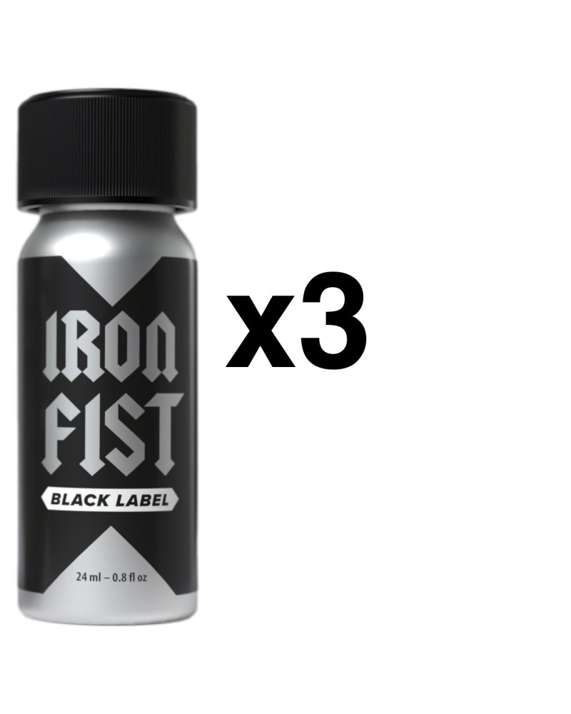IRON FIST BLACK LABEL 24ml x3 