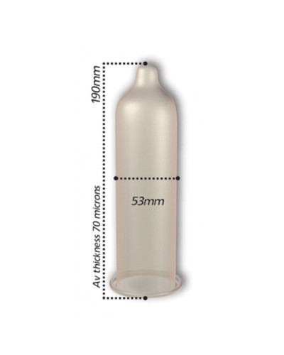 Préservatifs retardant Delay 53mm x12 