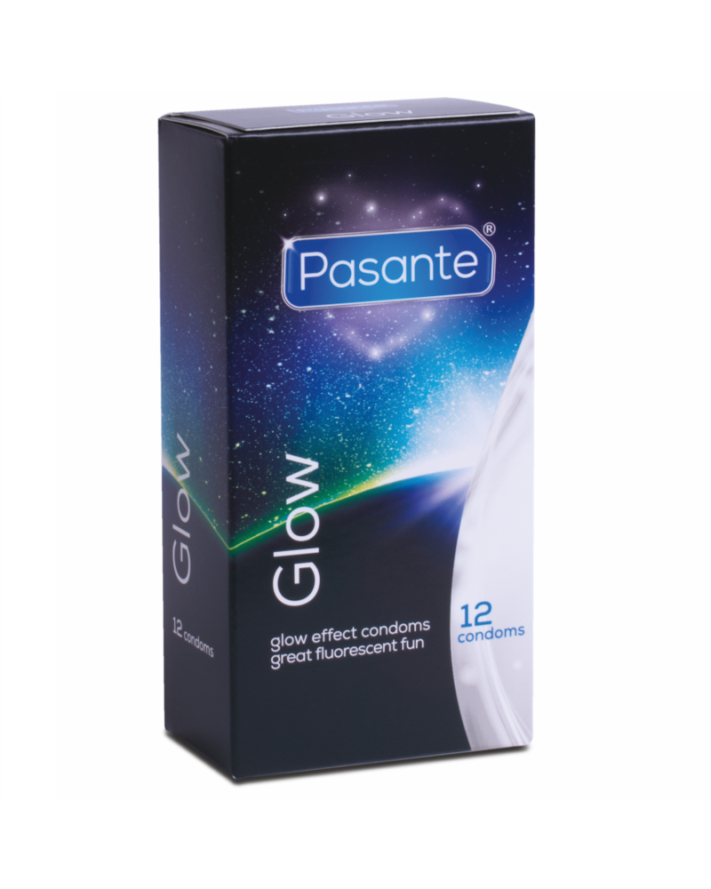 Préservatifs phosphorescents Glow 53mm x12 