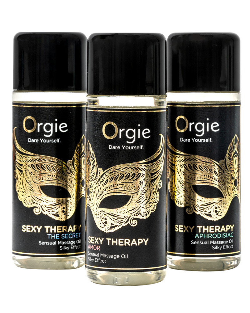 Coffret 3 Huiles de Massage Sexy Therapy 