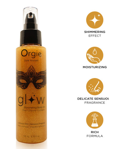 Huile Corporelle Scintillante Glow 110ml 