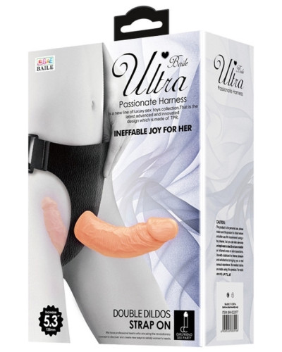 Double Gode Ceinture Strap Duo 13 x 3.7cm 