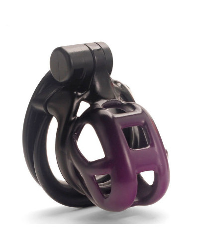 Cage Purplock 7 x 3.7cm Noir-Violet 