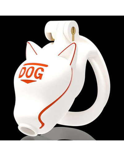 Cage Doglock Blanche 9 x 3.3cm 