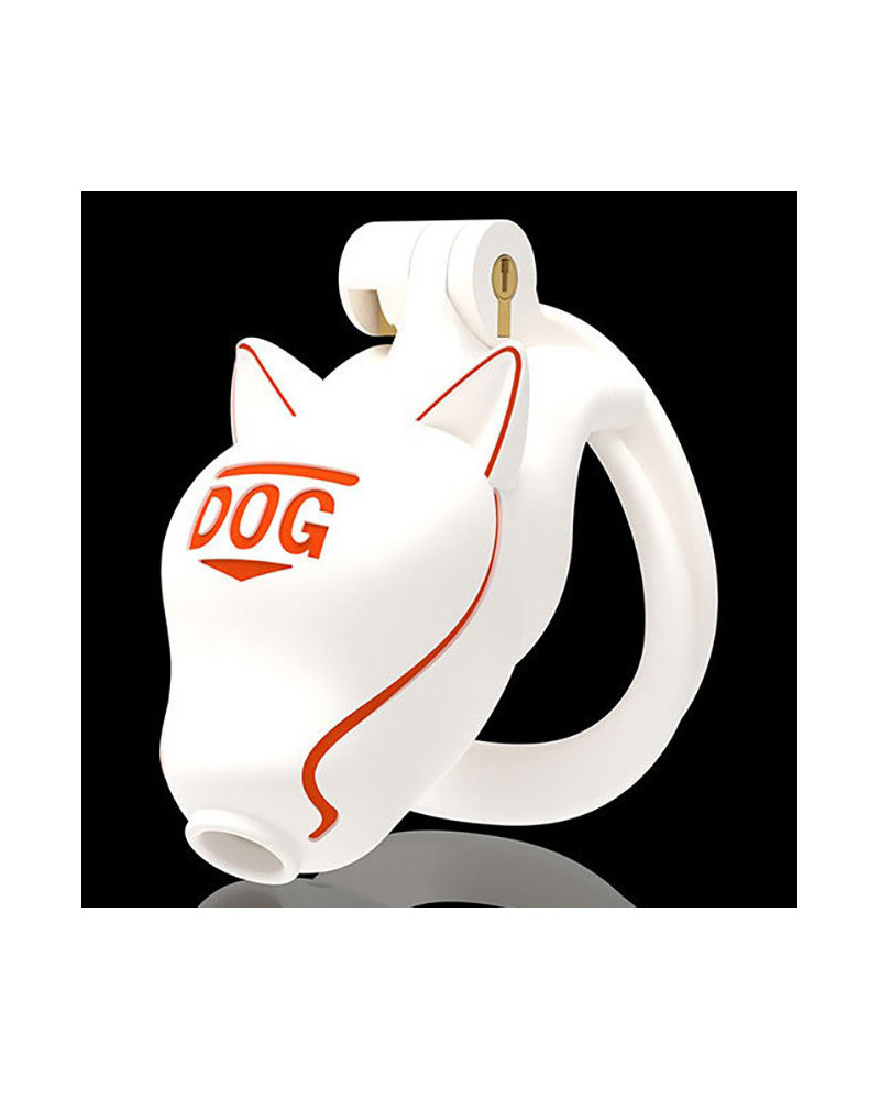 Cage Doglock Blanche 9 x 3.3cm 