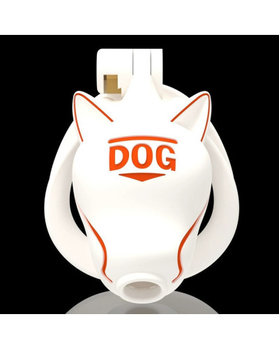 Cage Doglock Blanche 9 x 3.3cm 