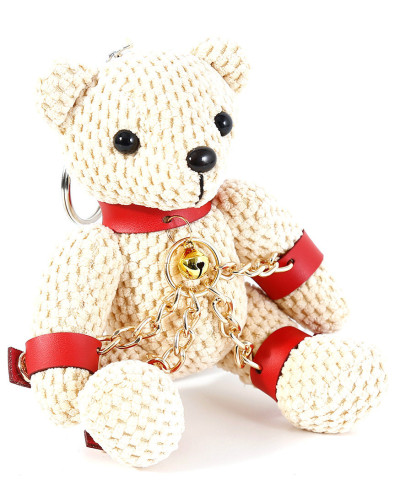 Porte-Clés ourson Teddybear Fetish Rouge 