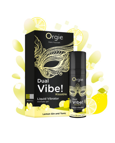 Gel Stimulant Dual vibe lemon gin tonic 15ml 