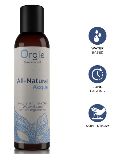 Lubrifiant eau All-natural acqua 150ml 