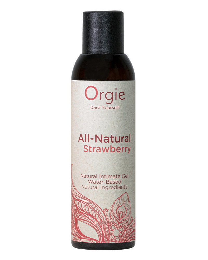 Lubrifiant eau All-natural strawberry 150ml 