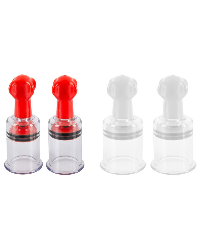 Aspire-Tétons Nipspeer S 25 mm Rouges 