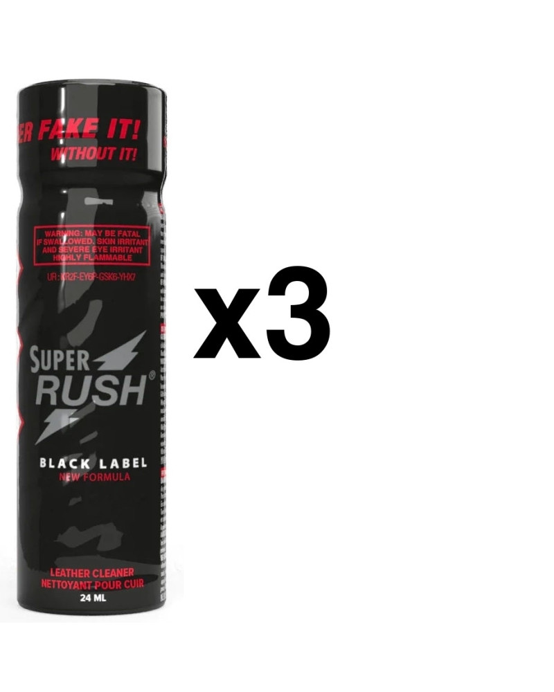 SUPER RUSH BLACK LABEL Tall 24ml x3 
