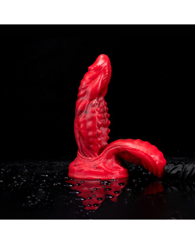 Gode Deuzik 14 x 6 cm Rouge 