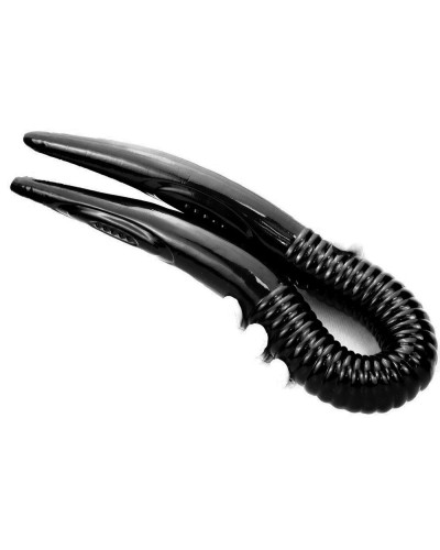 Double Gode long Blackworm 75 x 4.5cm 
