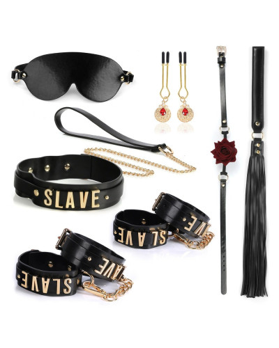 Coffret Bdsm avec Mallette 7 Pièces Blackbox 
