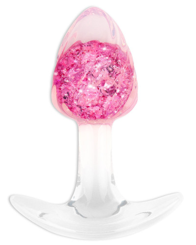 Plug transparent Crystalbutt S 7 x 3.1cm 