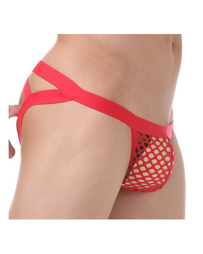 Jockstrap Crossnet Rouge Taille:TU Taille Unique