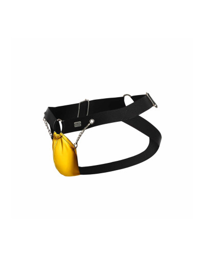 Jockstrap Ring & Chain Dngeon Jaune 