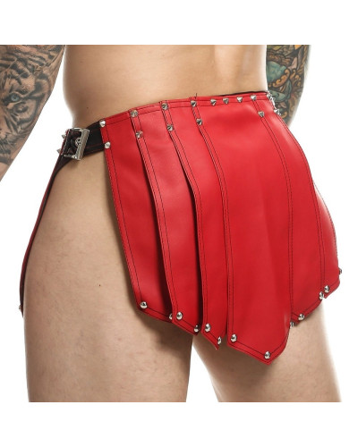 Jupe homme Sm Roman Skirt Rouge-Noire 