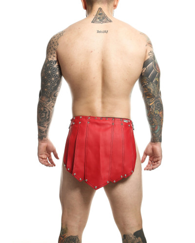 Jupe homme Sm Roman Skirt Rouge-Noire 