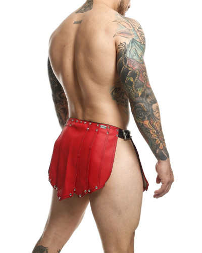 Jupe homme Sm Roman Skirt Rouge-Noire 