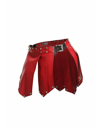 Jupe homme Sm Roman Skirt Rouge-Noire 