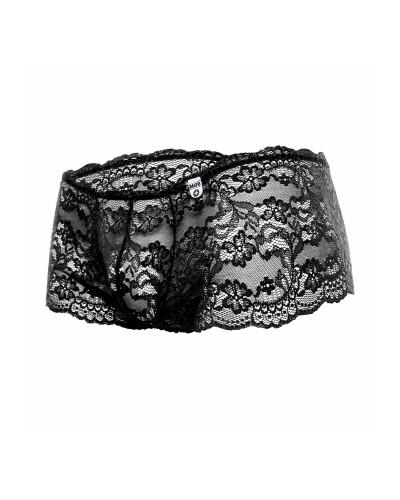 Boxer sexy Dentelle LACE MoB Noir 