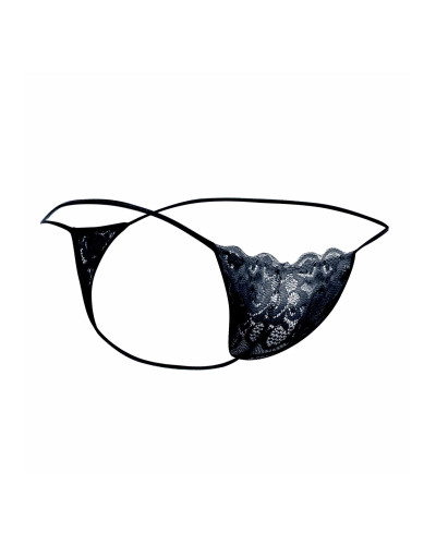 String Dentelle LACE MoB Noir 