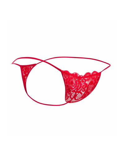 String Dentelle LACE MoB Rouge 