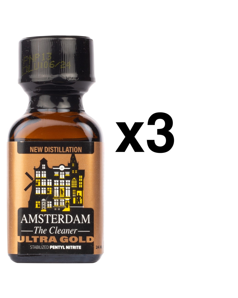 AMSTERDAM ULTRA GOLD 24ml x3 