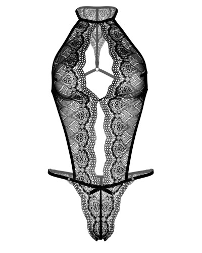 Body Spicy Heart Lace Noir Taille:TU Taille Unique