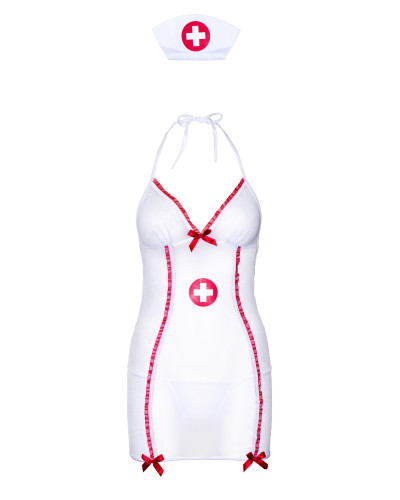 Tenue Infirmière sexy Hot Nurse 4 pièces 