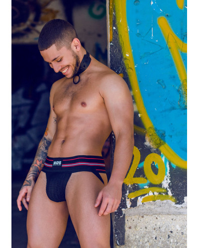 Jockstrap Ceinture large Wide Noir 