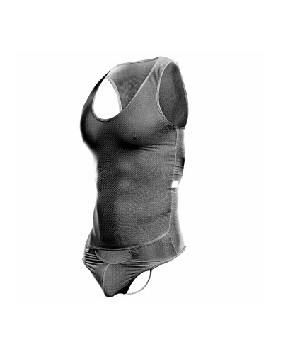 Body String Tulle Leandro Noir 