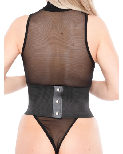 Corset À Lacets et Sangles Cinchery Noir 