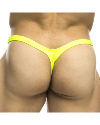 String Bulge Thong Jaune fluo 